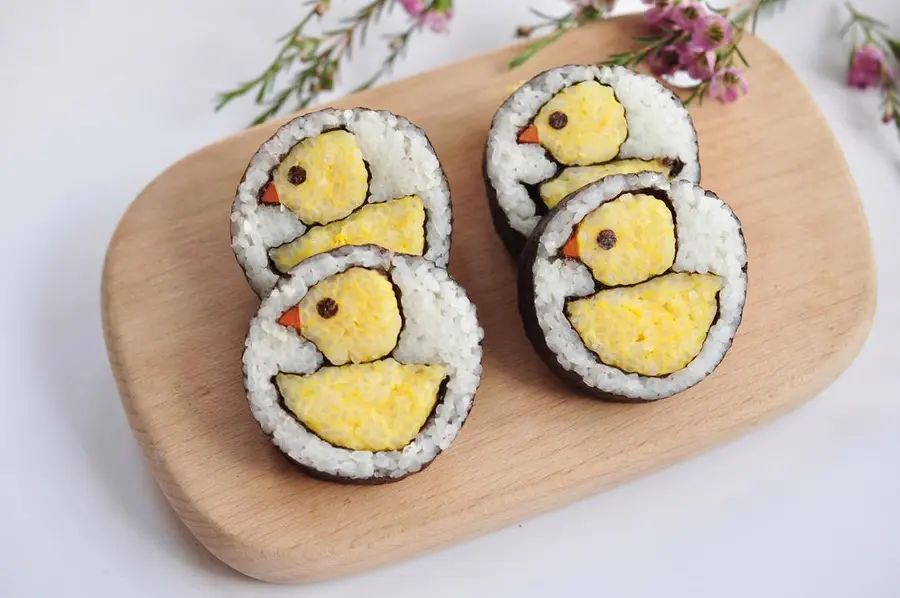 Duckling sushi step 0