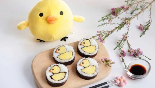 Duckling sushi