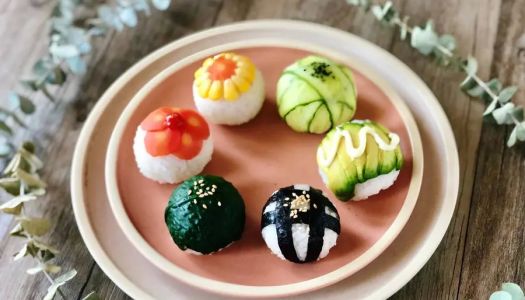 Exquisite and cute Temari sushi, a bite full of happiness