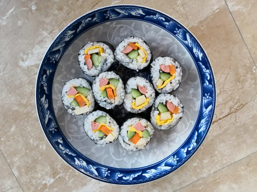 Sushi (Minimalist Version) step 0