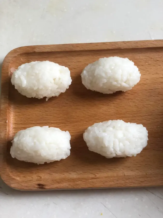 Lamb sushi rice balls step 0