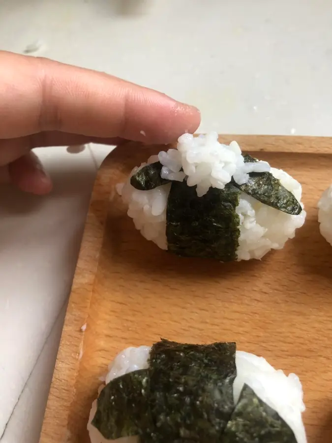 Lamb sushi rice balls step 0