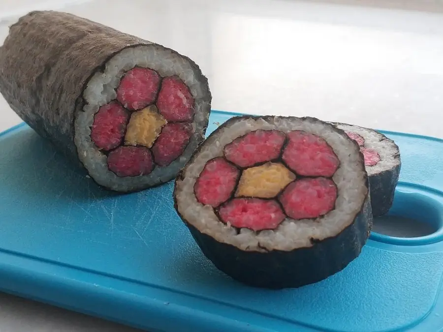 Sakura sushi rolls  step 0