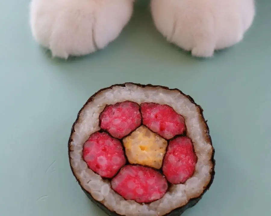 Sakura sushi rolls  step 0