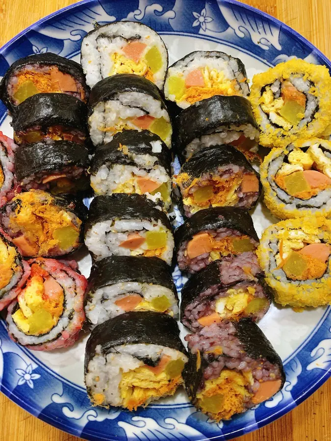 Delicious sushi step 0