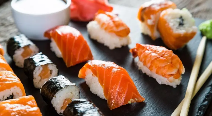 Delicious and delicious, the way of sushi