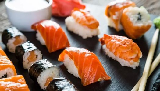 Delicious and delicious, the way of sushi