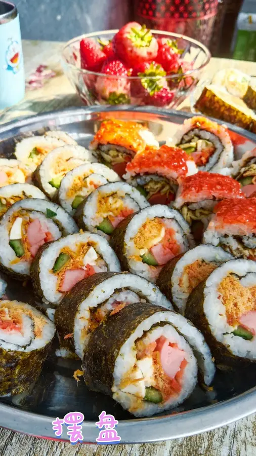 Roll sushi  with zero cooking skills