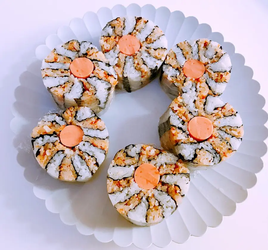 Kayo flower fragrant pine flower sushi step 0