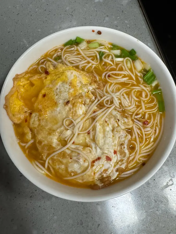 Kuaishou egg original noodle soup, super fast ~ super delicious ~ 