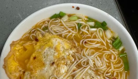 Kuaishou egg original noodle soup, super fast ~ super delicious ~ 