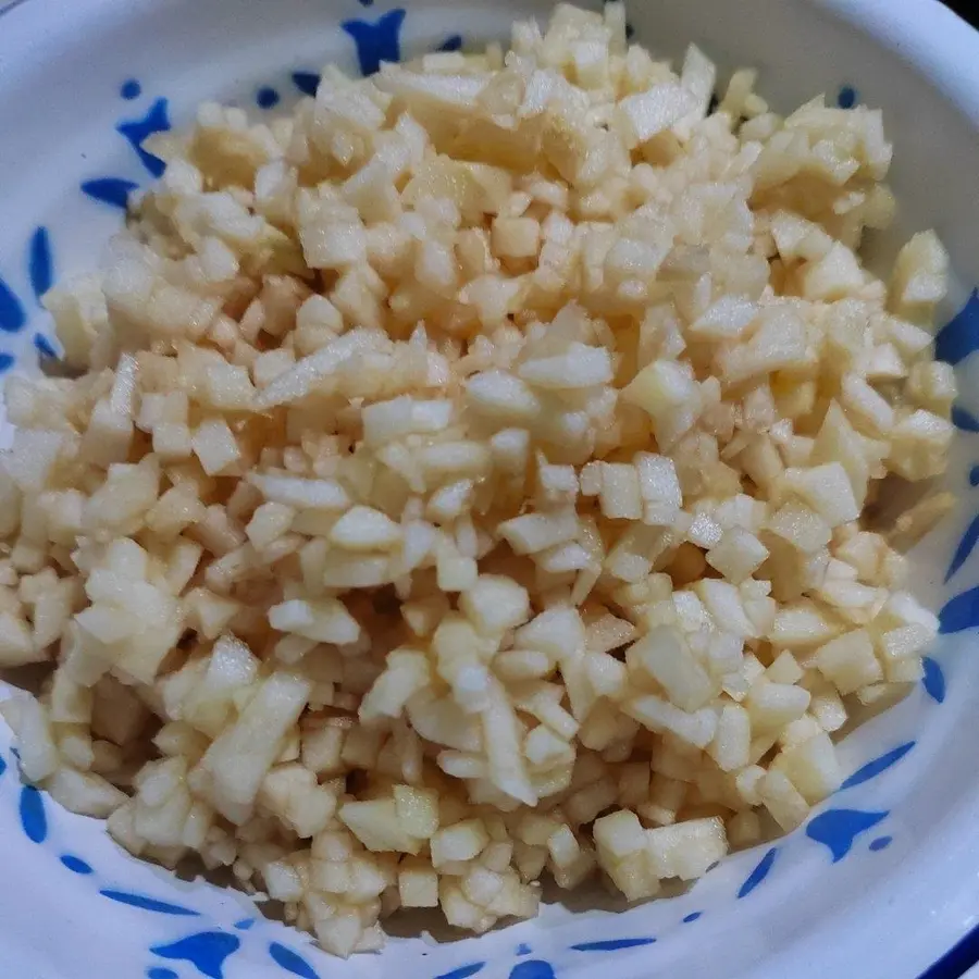 Kuaishou breakfast - apple glutinous rice cakes step 0