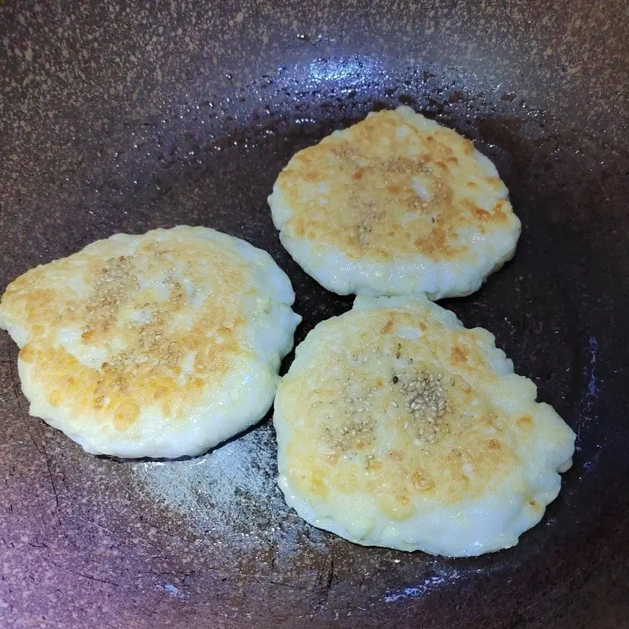 Kuaishou breakfast - apple glutinous rice cakes step 0