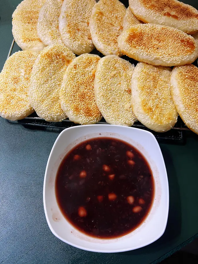 Half an hour out of the pan of the shortbread crisp pancakes step 0