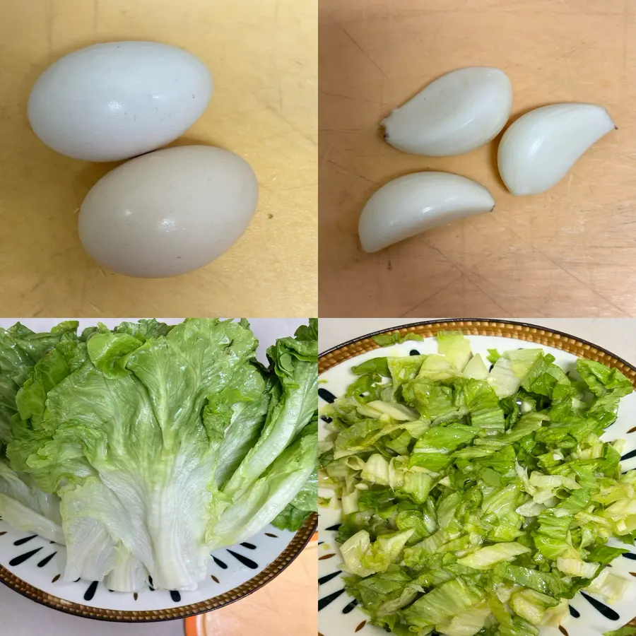 Lettuce omelet â€“ a delicious taste  during the fat loss period step 0