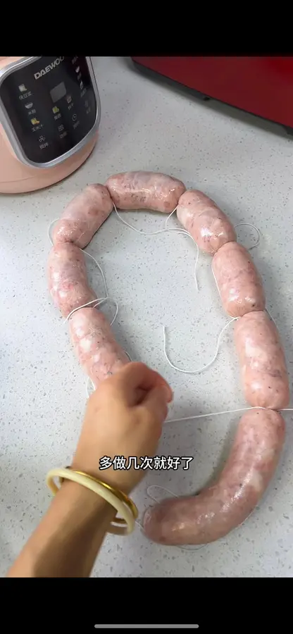 Crispy sausages step 0