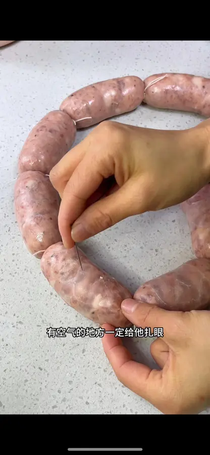 Crispy sausages step 0