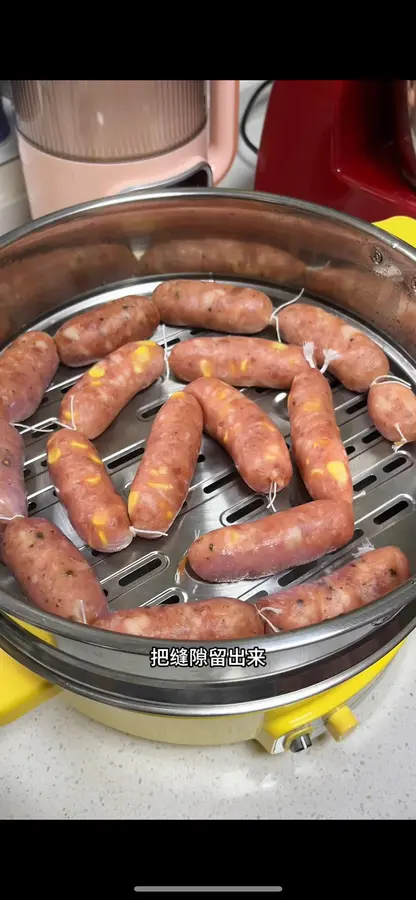 Crispy sausages step 0