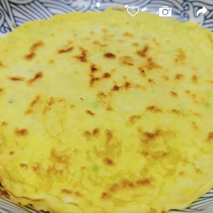 Kuaishou breakfast - egg cake, home-style lazy version, nutritious and healthy