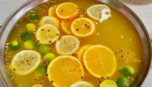 Homemade invincible and delicious summer anti-greasy fruit tea  is a drink shop, and novices are 100% successful, try it to know