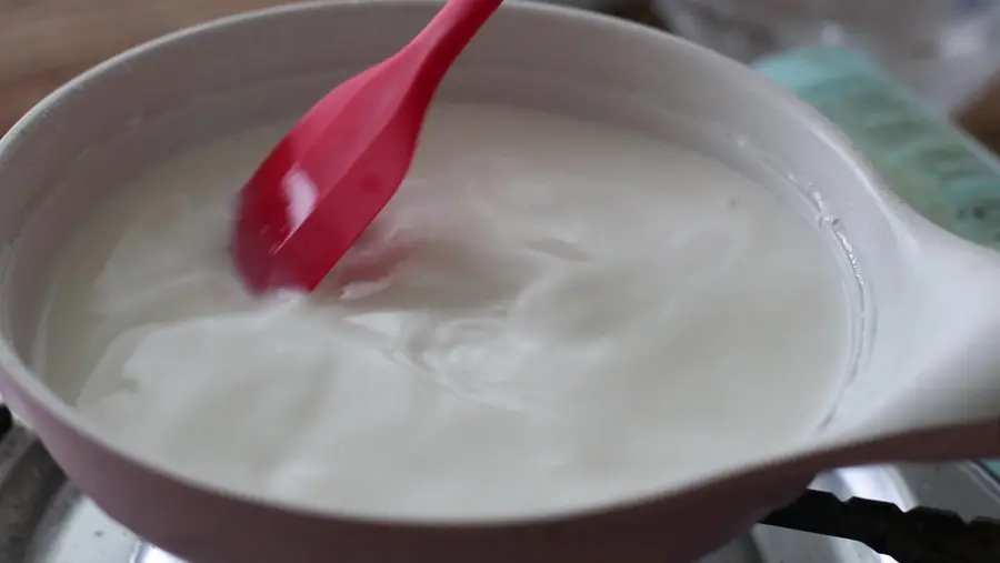 Coconut milk jelly can be made in just 1 pan, no steaming and no frying, Q bomb smooth and creamy step 0