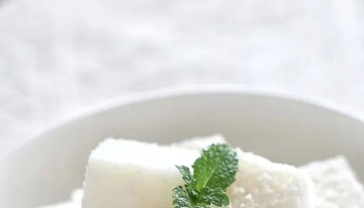 Coconut milk jelly can be made in just 1 pan, no steaming and no frying, Q bomb smooth and creamy