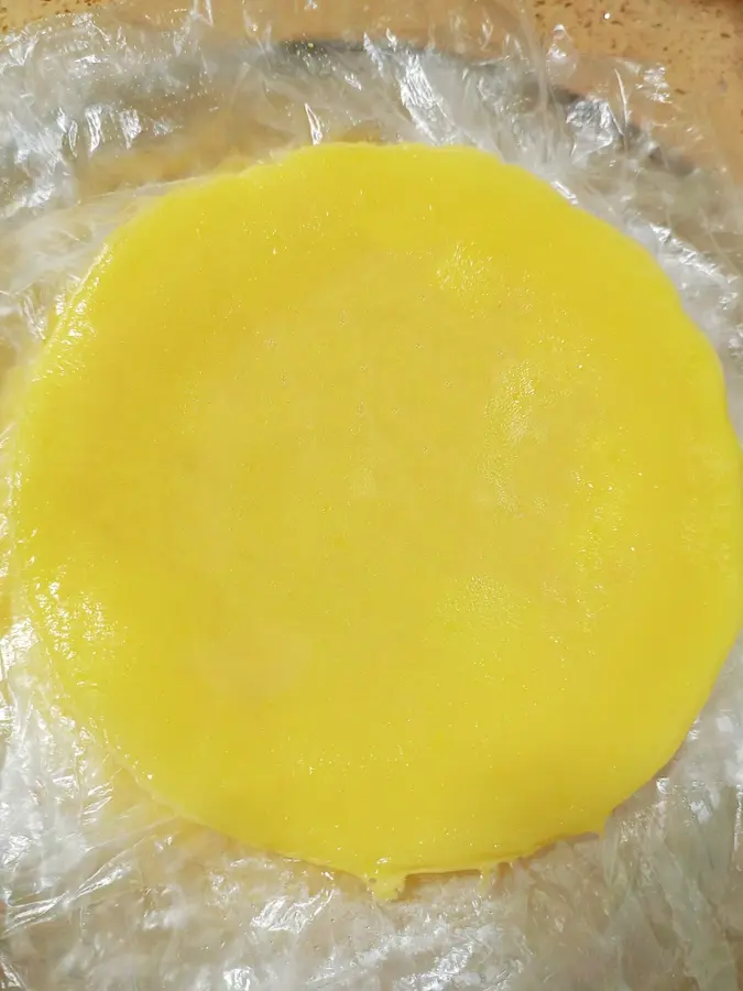 Sweet and smooth mango pancake (6 inches) step 0