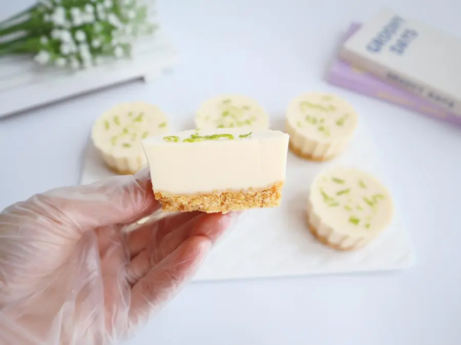 No need for an oven! It's easy to recreate Sam's Lime Cheesecake  at home step 0