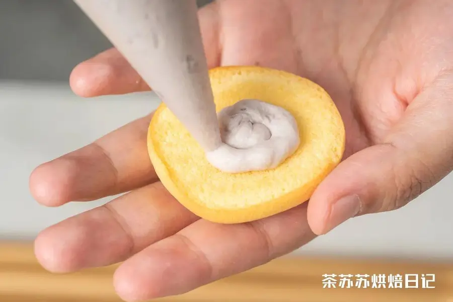 ã€Taro Puree Air Cakeã€‘A small cake that can breathe, a private explosion at the end of the year! step 0