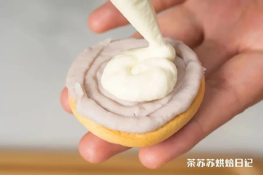 ã€Taro Puree Air Cakeã€‘A small cake that can breathe, a private explosion at the end of the year! step 0