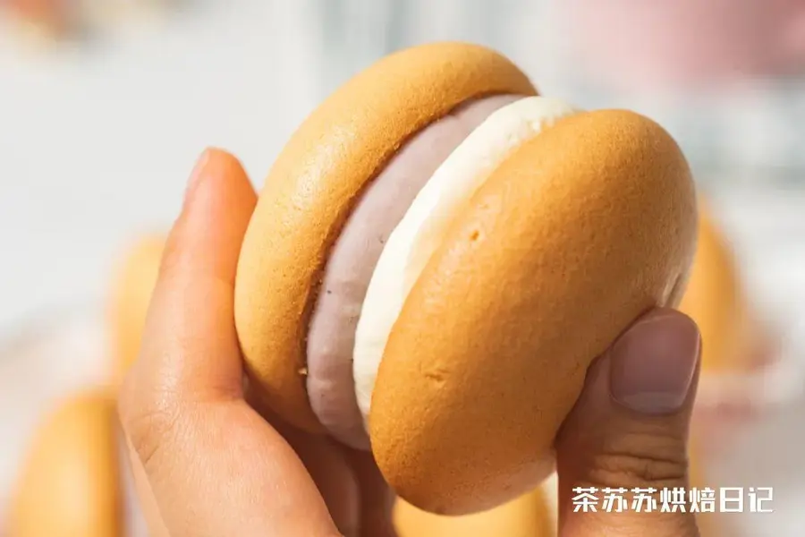 ã€Taro Puree Air Cakeã€‘A small cake that can breathe, a private explosion at the end of the year! step 0