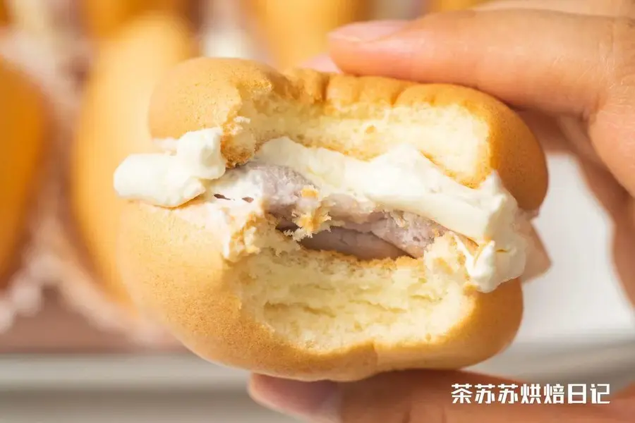 ã€Taro Puree Air Cakeã€‘A small cake that can breathe, a private explosion at the end of the year! step 0