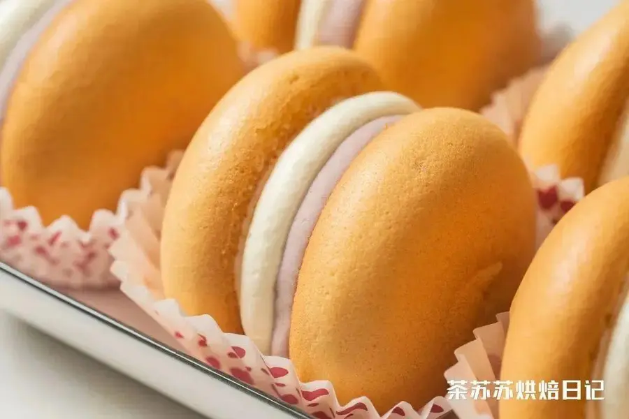 ã€Taro Puree Air Cakeã€‘A small cake that can breathe, a private explosion at the end of the year! step 0