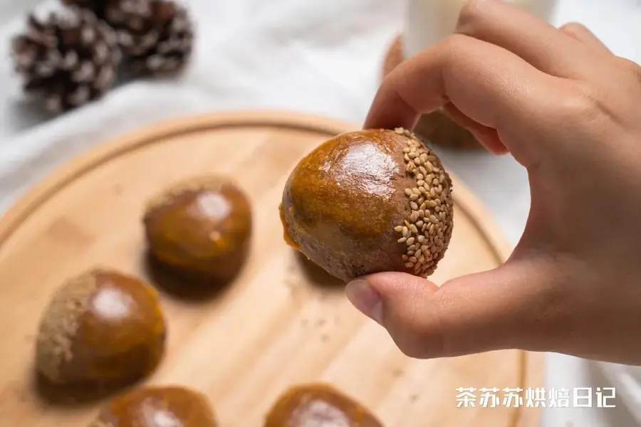 ã€Chestnut Cakeã€‘ Autumn Limited Afternoon Tea! As soon as you knead it, the fragrance is ridiculous step 0