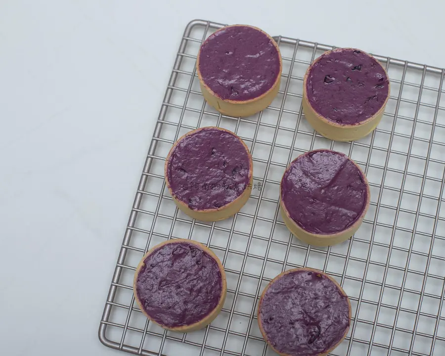 Exquisite afternoon tea! Blueberry cheese tart! step 0