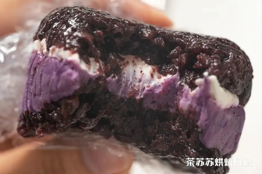 ã€Purple rice taro pureed milk brickã€‘A small dessert that can be made by cooking! step 0