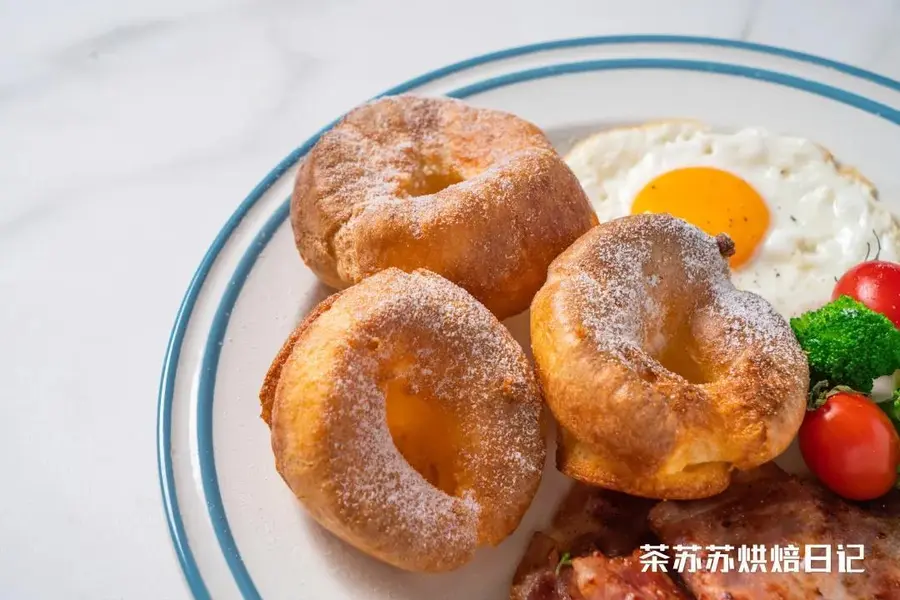 ã€Yorkshire Puddingã€‘English afternoon tea, a must-have for brunch! Delicious and versatile! step 0