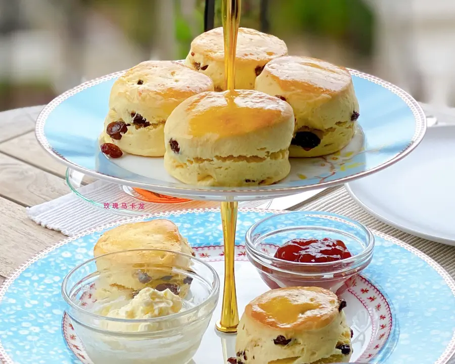 English Afternoon Tea at The Savoy Hotel London's Scones