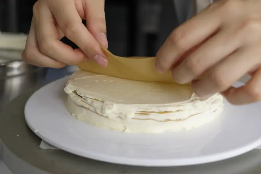 Raw coconut latte â˜•ï¸ mille-feuille|No oven required|Cure obsessive-compulsive disorder step 0