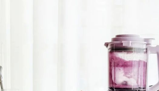 Purple sweet potato coconut milkshake