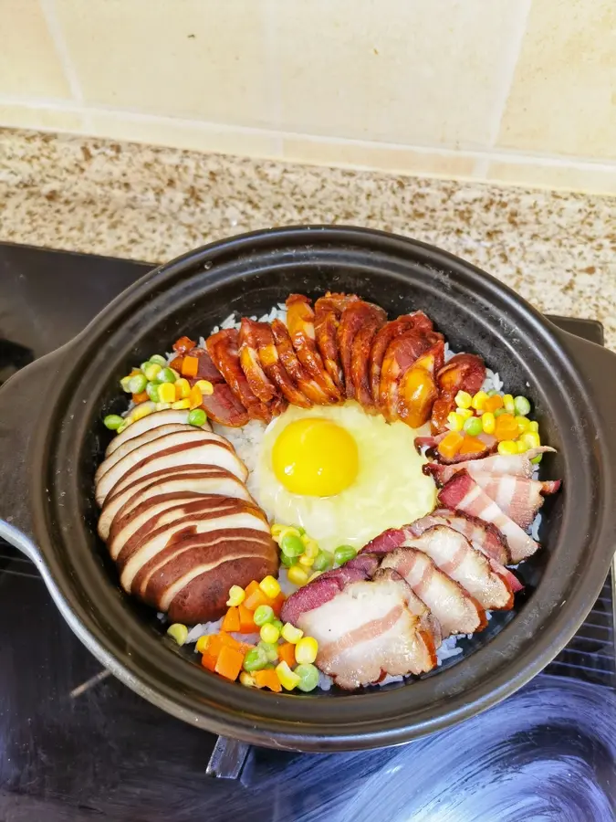 Cantonese Bacon Claypot Rice (Family Version) step 0