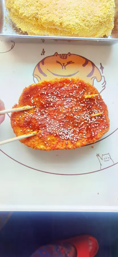 Fried noodle steak ~ a super hot snack in the night market step 0