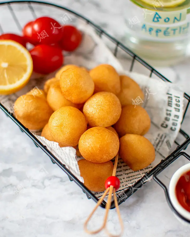 QQ Potato Ball|Night Market snacks are made ✔ by yourself