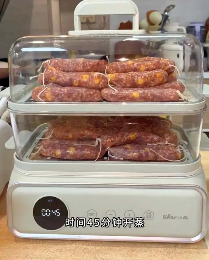 Glutinous rice sausage! Glutinous rice sausage! The most complete step step 0