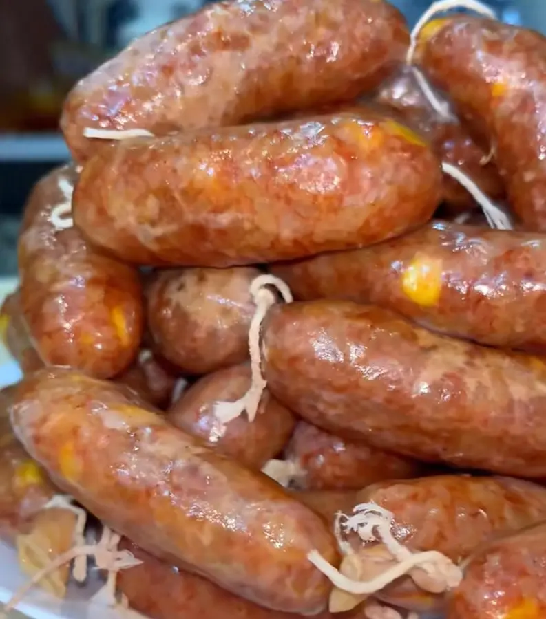 Glutinous rice sausage! Glutinous rice sausage! The most complete step