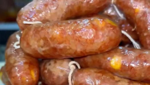 Glutinous rice sausage! Glutinous rice sausage! The most complete step