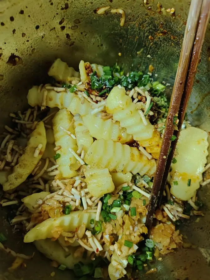 Chilled artichoke flower (Chongqing snack) step 0