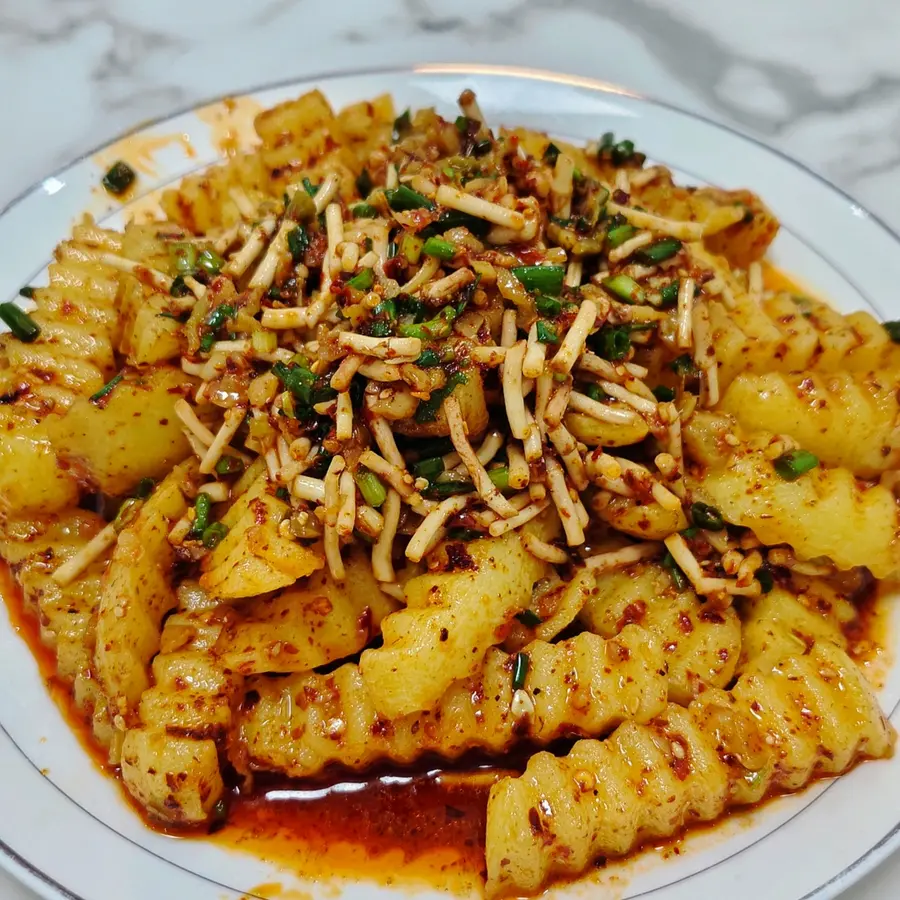 Chilled artichoke flower (Chongqing snack)