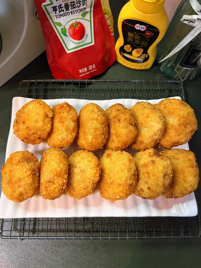 Crispy fluffy potato croquettes step 0