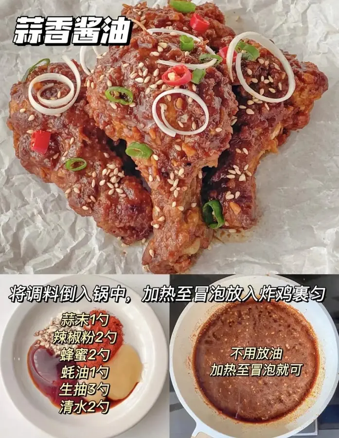 6 kinds of Korean fried chicken (snacks, fried food) step 0